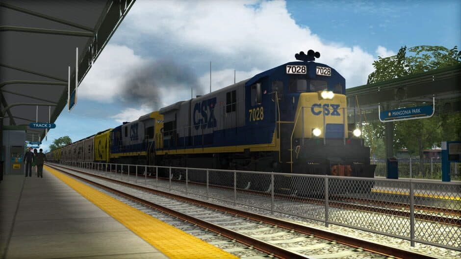 Скриншот 6 из Train Simulator 2021: CSX C30-7 Loco