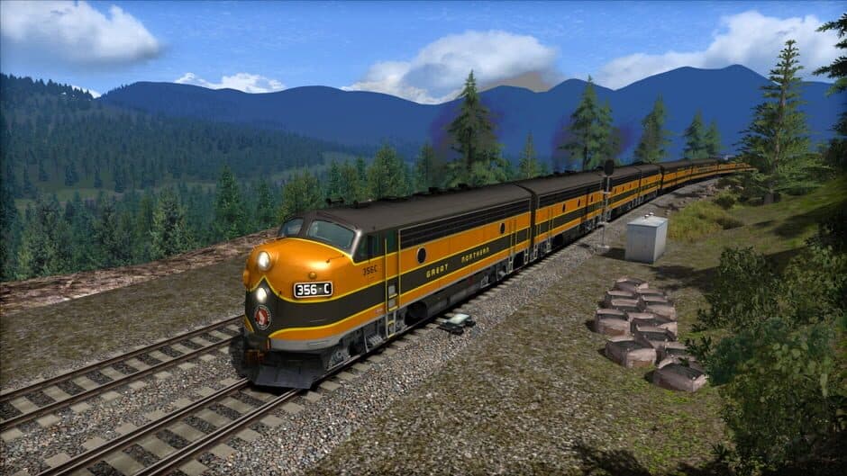 Скриншот 4 из Train Simulator 2021: Great Northern F7 'Empire Builder' Loco