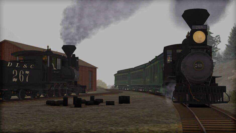 Скриншот 4 из Train Simulator 2021: Clear Creek Old Timer Rolling Stock Pack