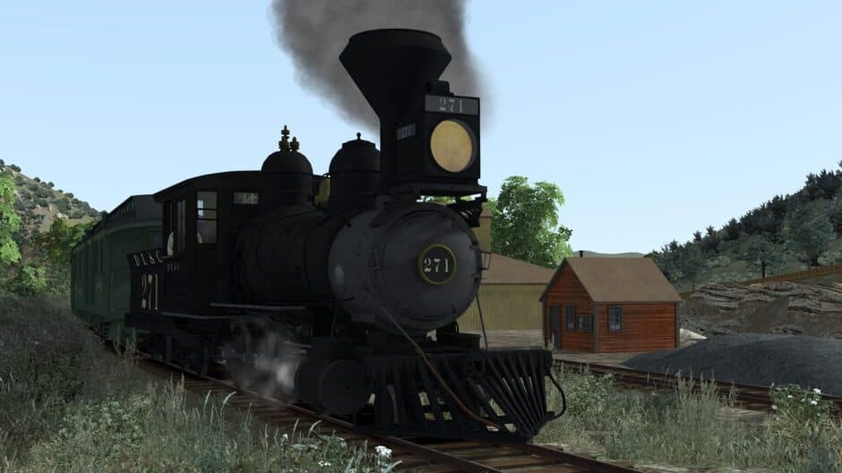 Скриншот 6 из Train Simulator 2021: Clear Creek Old Timer Rolling Stock Pack
