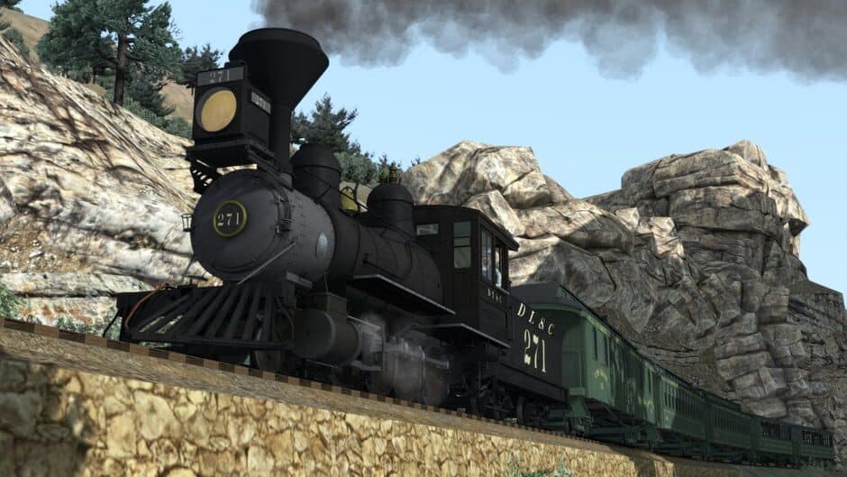 Скриншот 1 из Train Simulator 2021: Clear Creek Old Timer Rolling Stock Pack