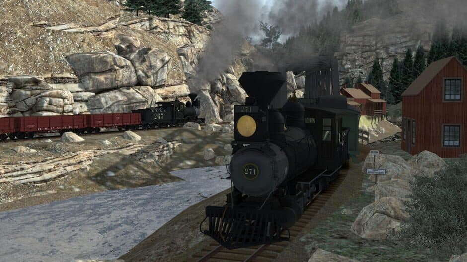 Скриншот 7 из Train Simulator 2021: Clear Creek Old Timer Rolling Stock Pack