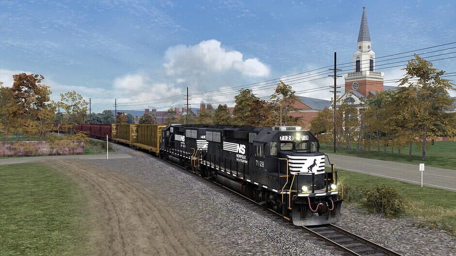 Скриншот 6 из Train Simulator 2021: Norfolk Southern GP60 Loco