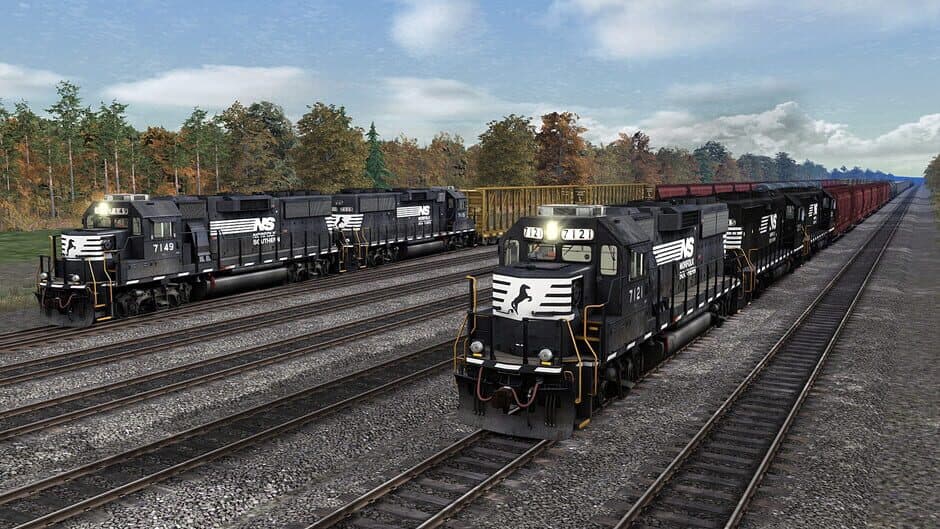 Скриншот 8 из Train Simulator 2021: Norfolk Southern GP60 Loco
