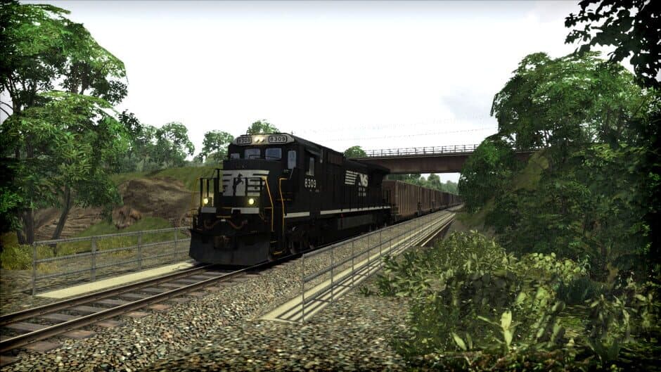 Скриншот 6 из Train Simulator 2021: Norfolk Southern Dash8-40C Loco