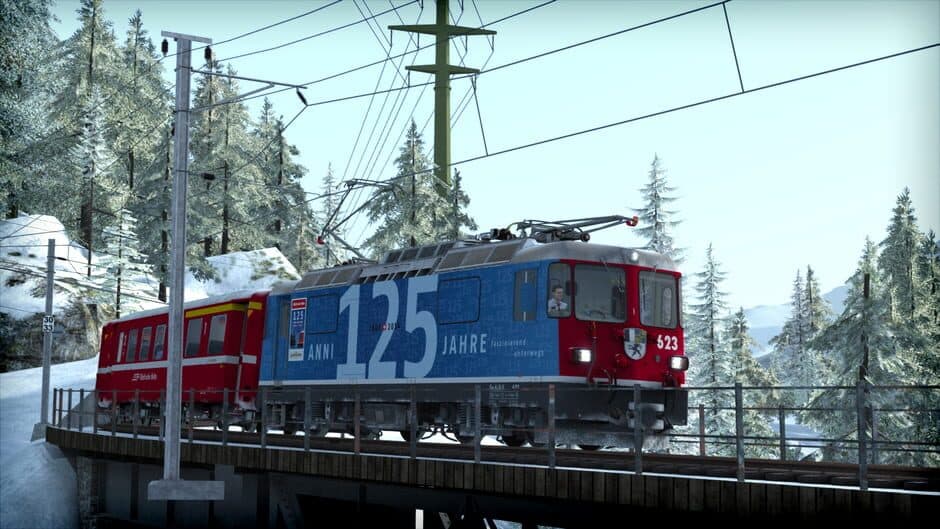 Скриншот 8 из Train Simulator: RhB Enhancement Pack 02 Add-On