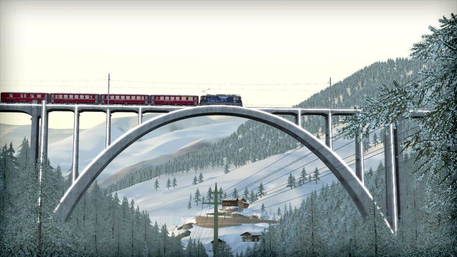 Скриншот 1 из Train Simulator: RhB Enhancement Pack 02 Add-On