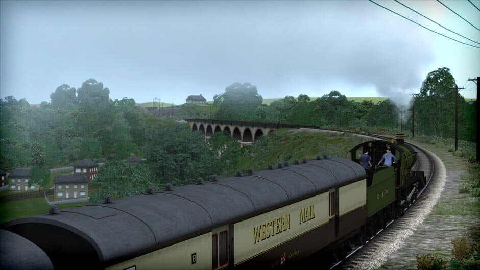 Скриншот 2 из Train Simulator: GWR Saint Class & Travelling Post Office Loco Add-On