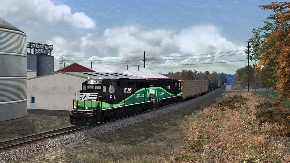 Скриншот 3 из Train Simulator: Norfolk Southern GP33 ECO Loco Add-On