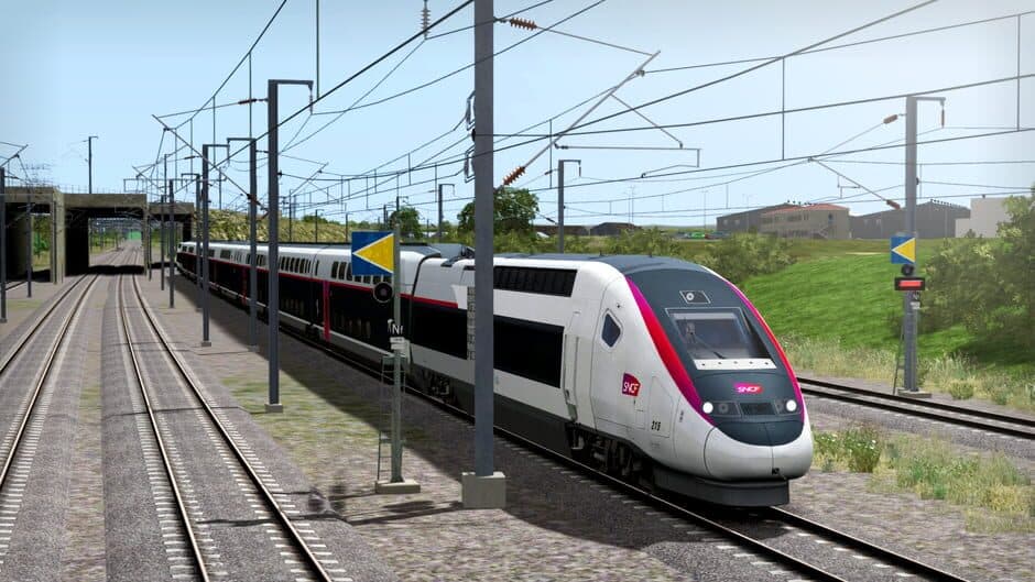Скриншот 2 из Train Simulator: LGV Rhône-Alpes & Méditerranée Route Extension Add-On