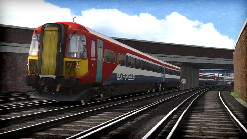 Скриншот 5 из Train Simulator: Gatwick Express Class 442 'Wessex' EMU Add-On