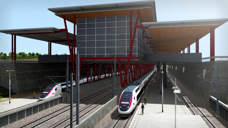 Скриншот 3 из Train Simulator: LGV Rhône-Alpes & Méditerranée Route Extension Add-On