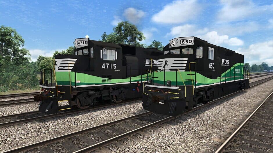 Скриншот 6 из Train Simulator: Norfolk Southern GP33 ECO Loco Add-On