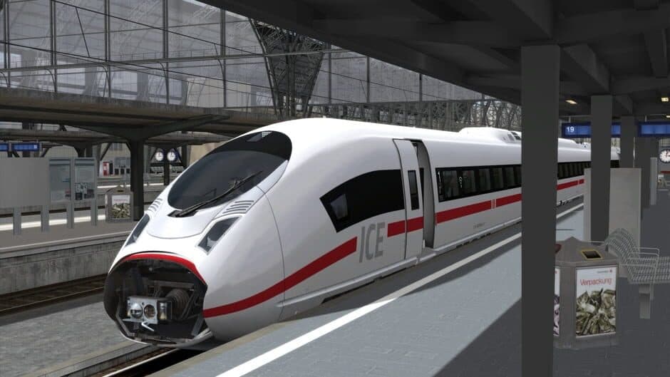Скриншот 1 из Train Simulator: DB BR 407 'New ICE 3' EMU Add-On