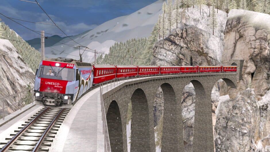 Скриншот 10 из Train Simulator: RhB Enhancement Pack 01