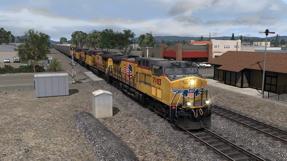 Скриншот 8 из Train Simulator: Tehachapi Pass: Mojave - Bakersfield Route Add-On