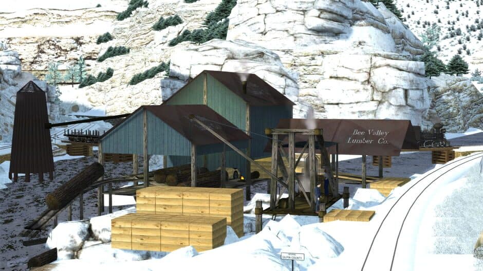 Скриншот 8 из Train Simulator: Clear Creek Log & Lumber Expansion Pack Add-On