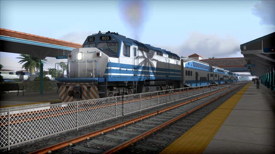 Скриншот 8 из Train Simulator: Miami Commuter Rail F40PHL-2 Loco Add-On