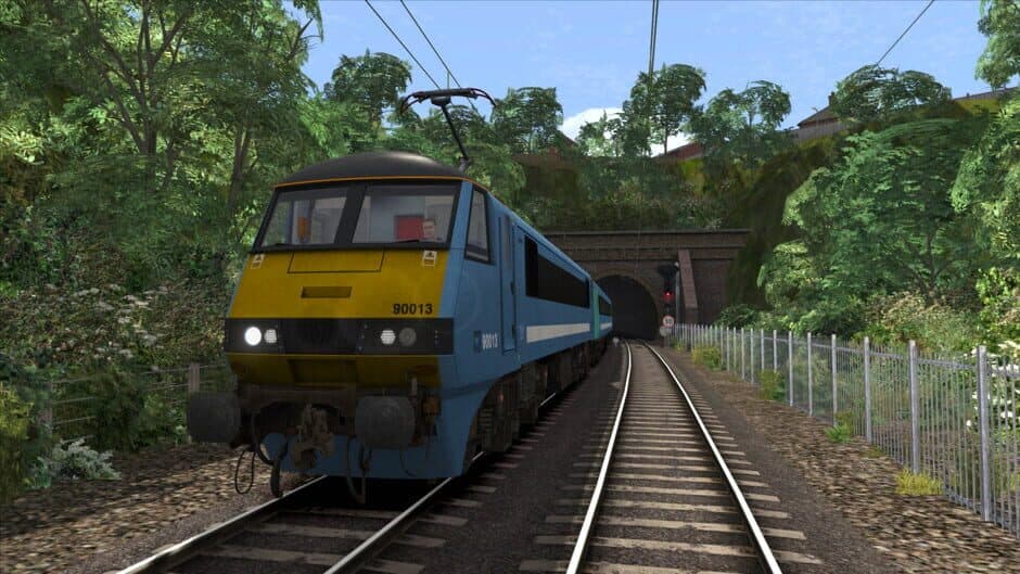 Скриншот 1 из Train Simulator: GEML Class 90 Loco Add-On