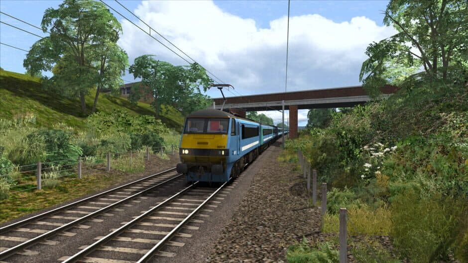 Скриншот 2 из Train Simulator: GEML Class 90 Loco Add-On