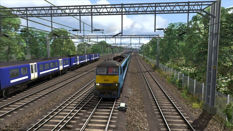 Скриншот 5 из Train Simulator: GEML Class 90 Loco Add-On