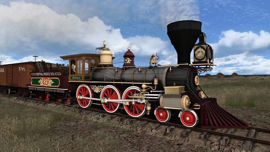 Скриншот 1 из Train Simulator: CPRR 4-6-0 Buffalo Steam Loco Add-On