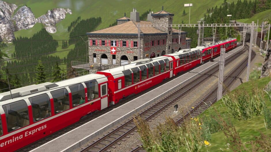 Скриншот 3 из Train Simulator 2021: Bernina Pass - St Moritz: Poschiavo Route