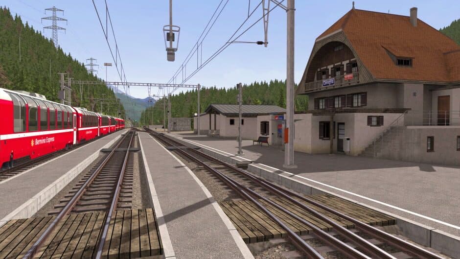 Скриншот 1 из Train Simulator 2021: Bernina Pass - St Moritz: Poschiavo Route