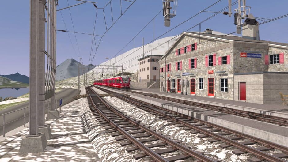 Скриншот 2 из Train Simulator 2021: Bernina Pass - St Moritz: Poschiavo Route