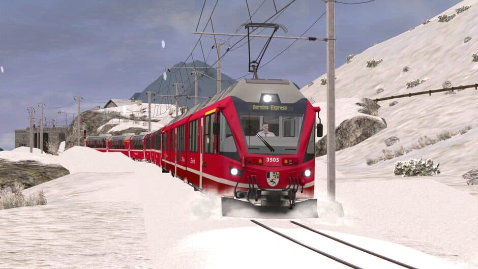 Скриншот 4 из Train Simulator 2021: Bernina Pass - St Moritz: Poschiavo Route
