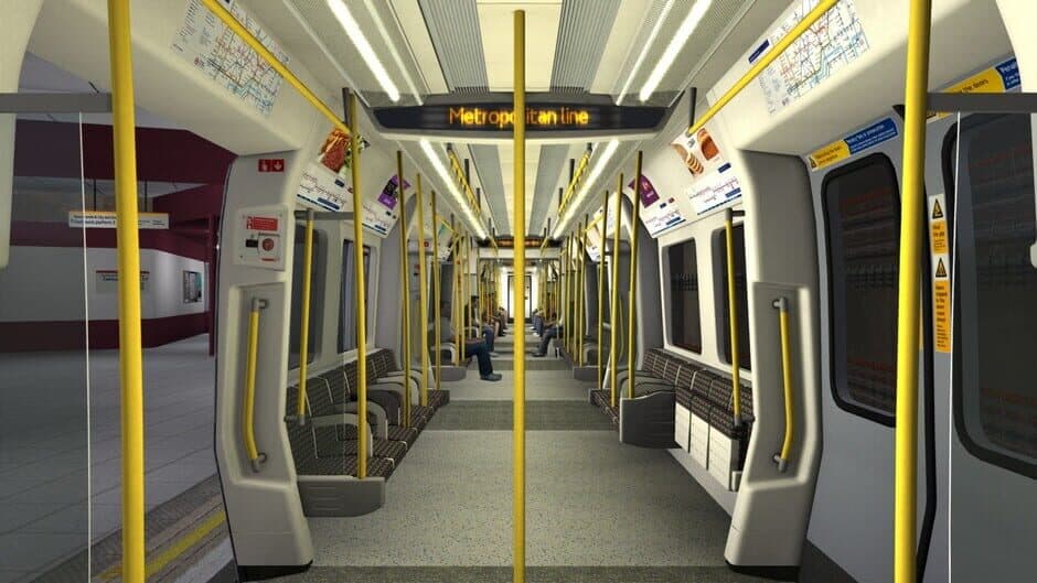 Скриншот 7 из Train Simulator: London Underground S7+1 EMU Add-On