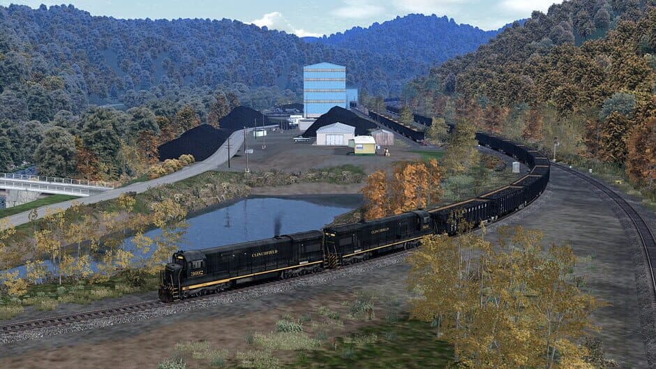 Скриншот 2 из Train Simulator: Clinchfield Railroad U36C Loco Add-On