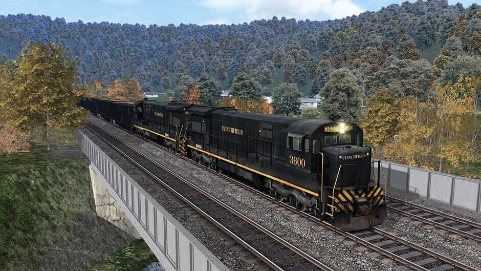 Скриншот 5 из Train Simulator: Clinchfield Railroad U36C Loco Add-On