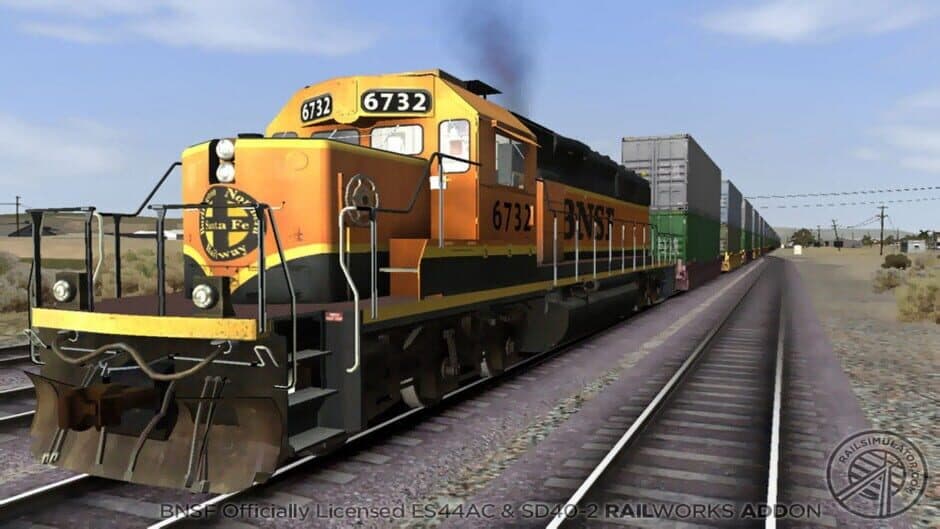 Скриншот 8 из Train Simulator: BNSF ES44AC & SD40-2 Loco Add-On