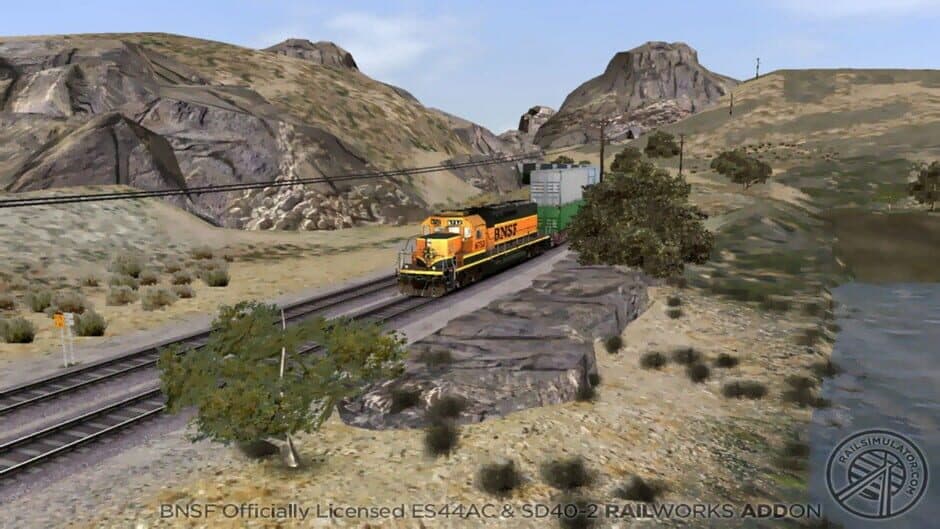 Скриншот 3 из Train Simulator: BNSF ES44AC & SD40-2 Loco Add-On