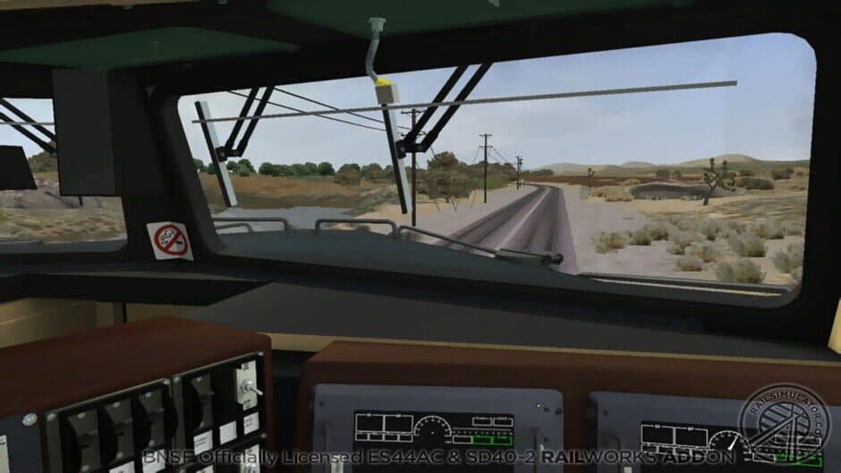 Скриншот 1 из Train Simulator: BNSF ES44AC & SD40-2 Loco Add-On