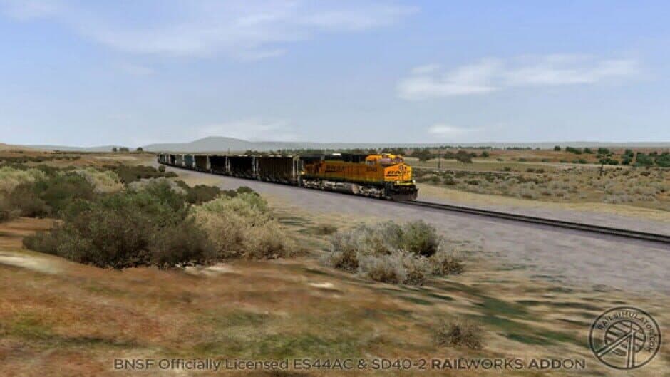 Скриншот 4 из Train Simulator: BNSF ES44AC & SD40-2 Loco Add-On
