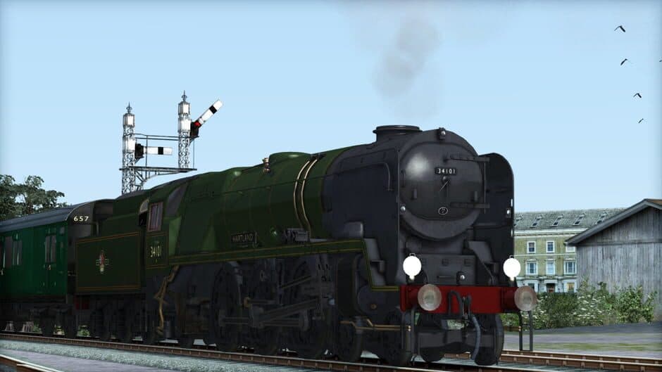 Скриншот 1 из Train Simulator: Rebuilt Bulleid Light Pacific Steam Loco Add-On