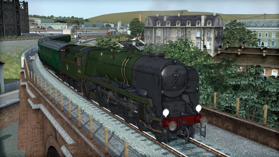 Скриншот 4 из Train Simulator: Rebuilt Bulleid Light Pacific Steam Loco Add-On