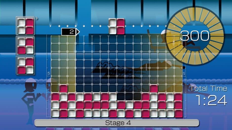 Скриншот 2 из Lumines Supernova