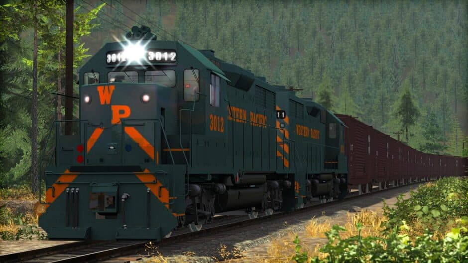 Скриншот 3 из Train Simulator: Western Pacific GP35 Add-On