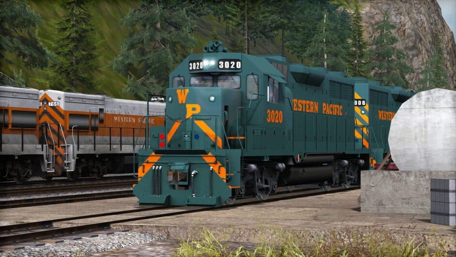 Скриншот 5 из Train Simulator: Western Pacific GP35 Add-On