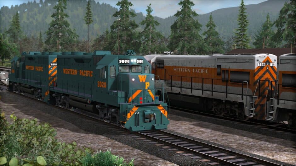 Скриншот 7 из Train Simulator: Western Pacific GP35 Add-On