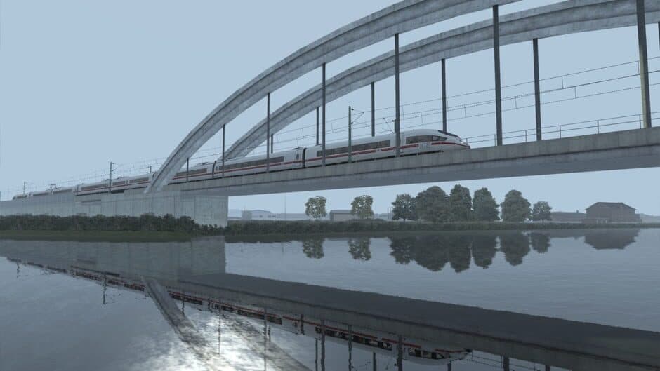 Скриншот 5 из Train Simulator 2021: Frankfurt High Speed - Frankfurt: Karlsruhe Route Extension