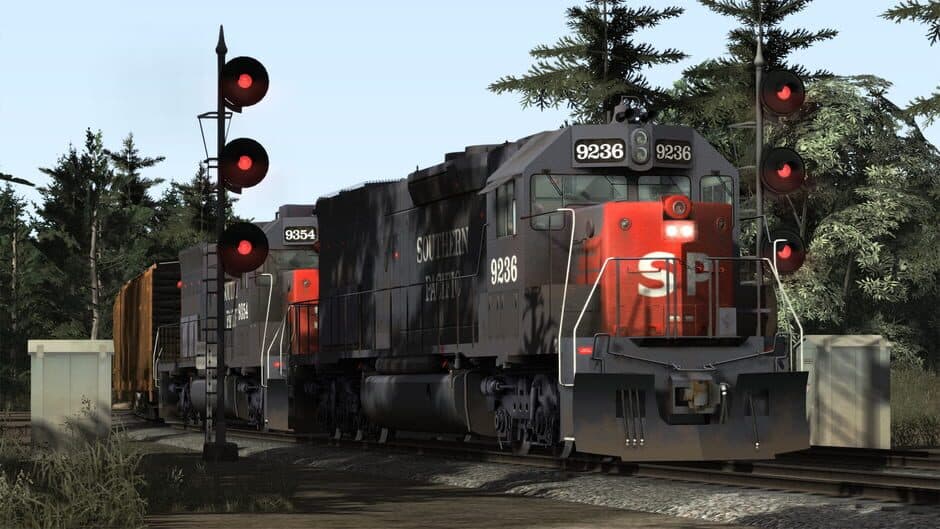Скриншот 5 из Train Simulator: Southern Pacific SD45T-2 Loco Add-On