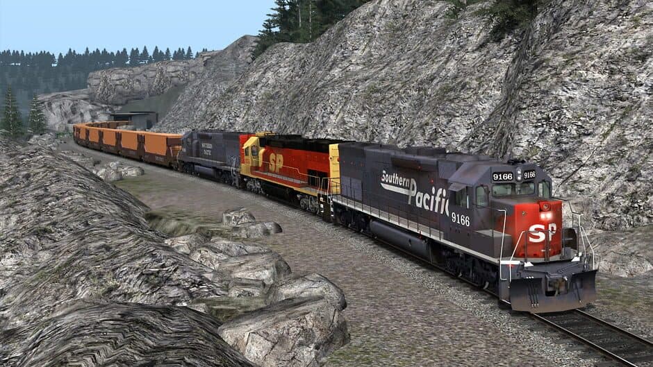 Скриншот 1 из Train Simulator: Southern Pacific SD45T-2 Loco Add-On