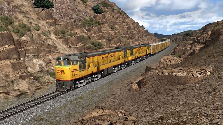 Скриншот 4 из Train Simulator: Union Pacific U50 Loco Add-On