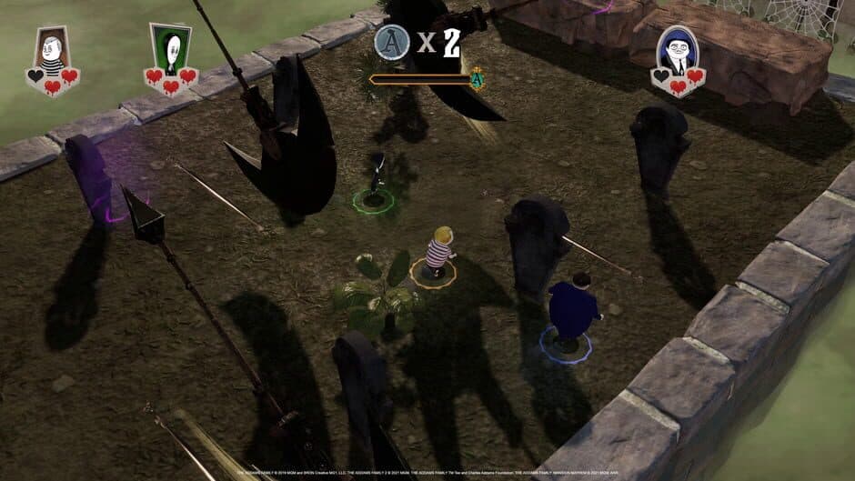 Скриншот 7 из The Addams Family: Mansion Mayhem