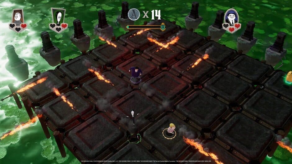Скриншот 10 из The Addams Family: Mansion Mayhem