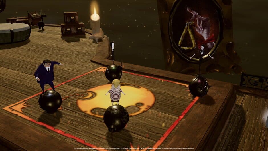 Скриншот 3 из The Addams Family: Mansion Mayhem